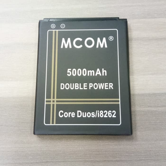 Battery Batre Baterai Double Power Mcom Samsung Core 1 Core Duos i8262