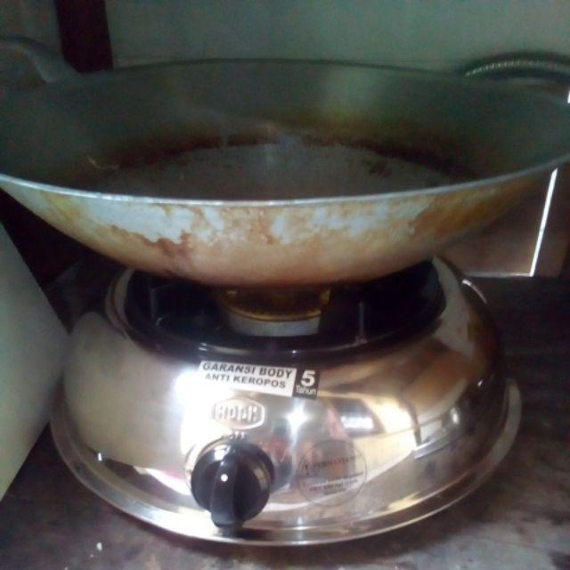 Hock Kompor Gas 1 Tungku Mutiara Gold 100 Mg Kgb 10mg - Kgb10mg - 10 Mg  Stainless