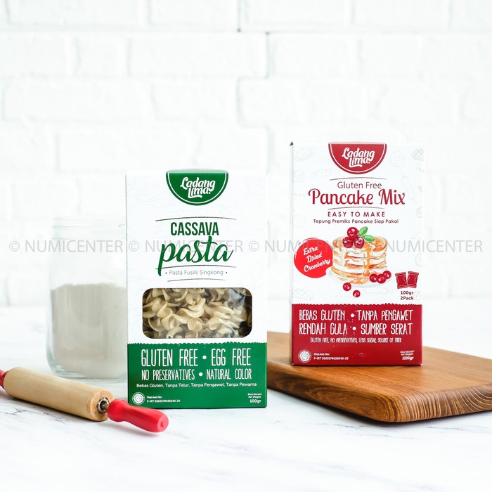 

Ss5g Fusilli Cassava Pasta Fusili Singkong Gluten Free Ladang Lima Ff0415