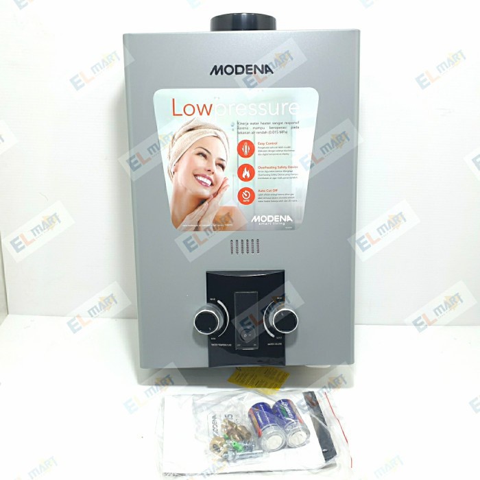 Water Heater Gas Modena Pemanas Air Rapido 6L GI 6 AV 6AV GI6AV