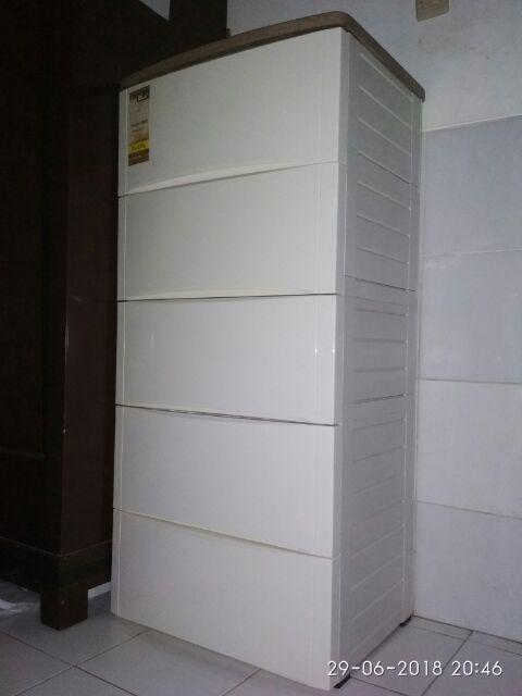 Lemari Plastik Lemari Pakaian Olymplast 5 Susun