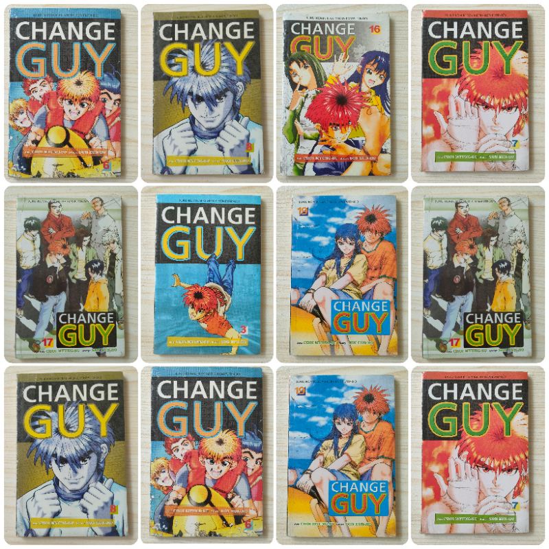 komik change guy vol 3,5,6,7,8,13,14,16,17,19