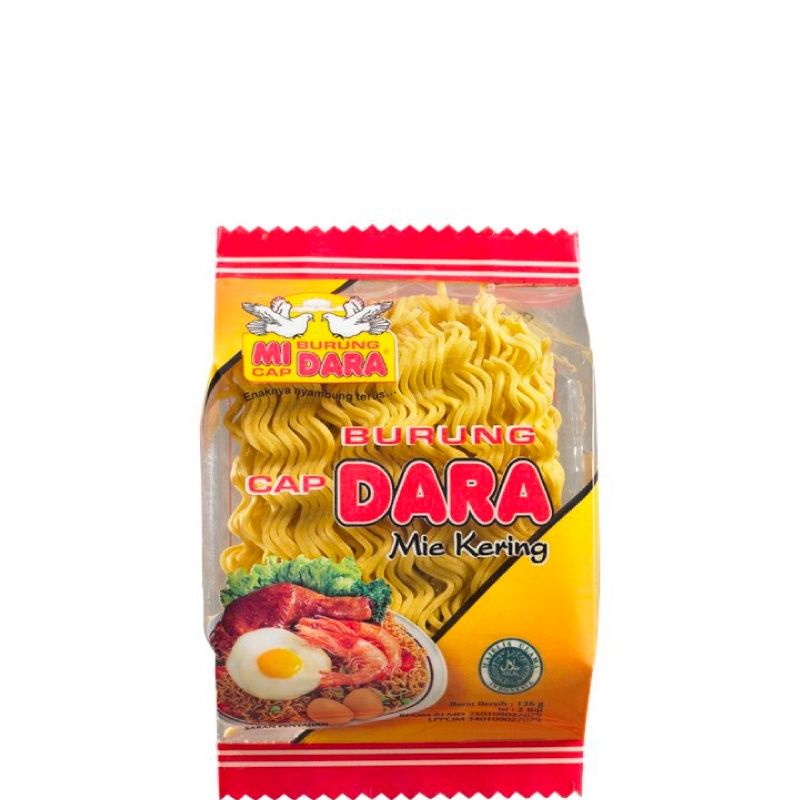 

Mie Burung Cap Dara / Mie Burung Dara / Mie Burung Dara 136g