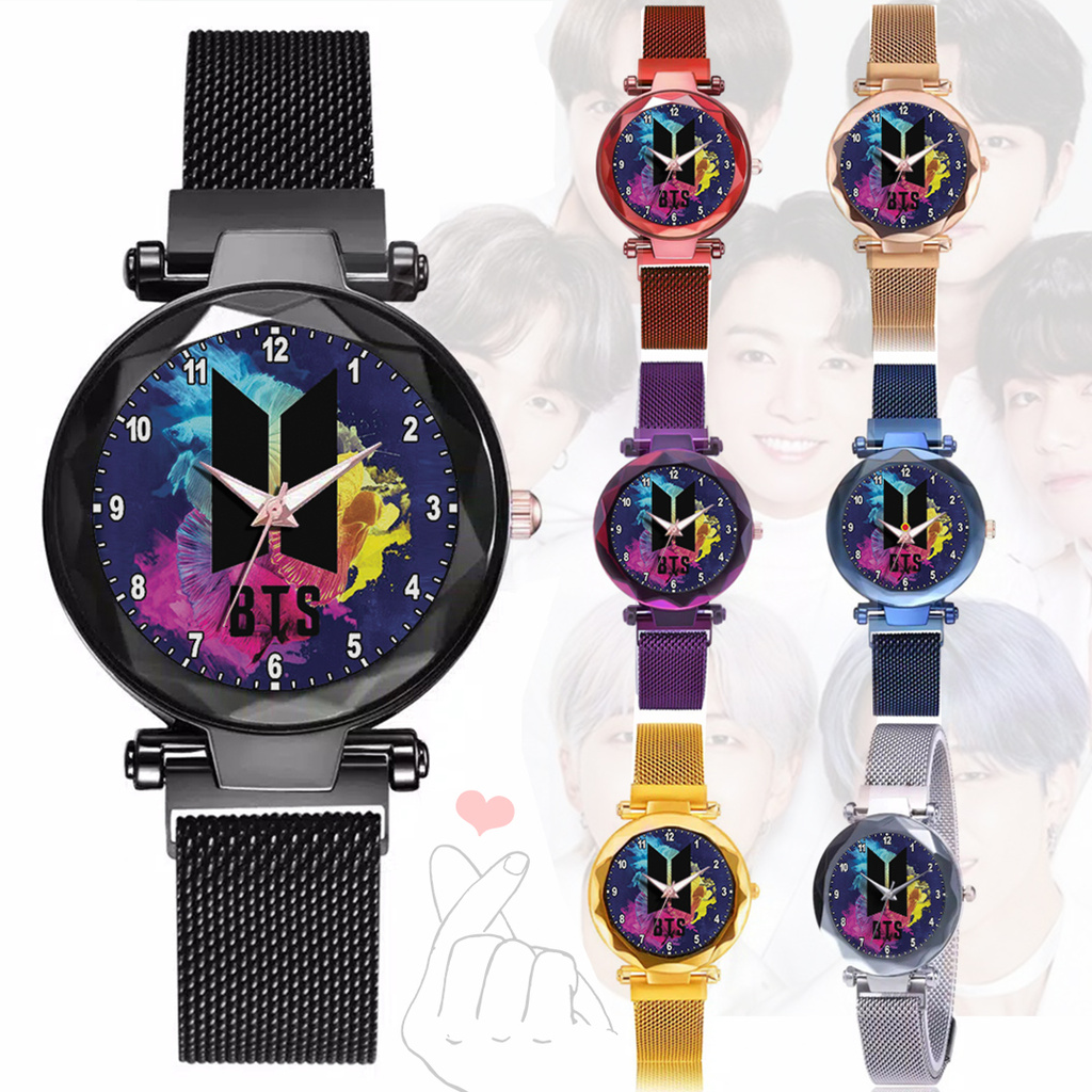 Jam Tangan Wanita Custom BTS - BTS ARMY - Bangtan Boys Exclusive 7