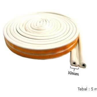11s000s Mohair Moher Door Seal Karet Penutup Celah Pintu Jendela Tipe Model D E0D011E