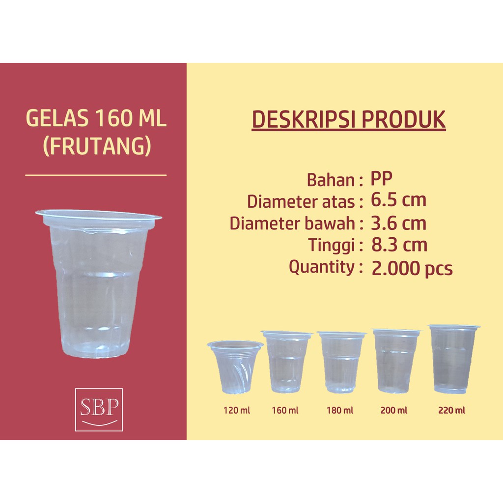 Gelas 160 Ml Bening Shopee Indonesia