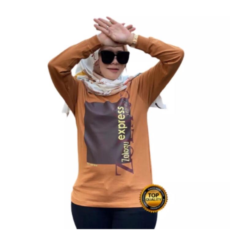 BAJU ZOLAQU /SWEATER ZOLAQU (COD) BAJU WANITA LENGAN PANJANG / SWEATER WANITA KEKINIAN/UKURAN L-XL