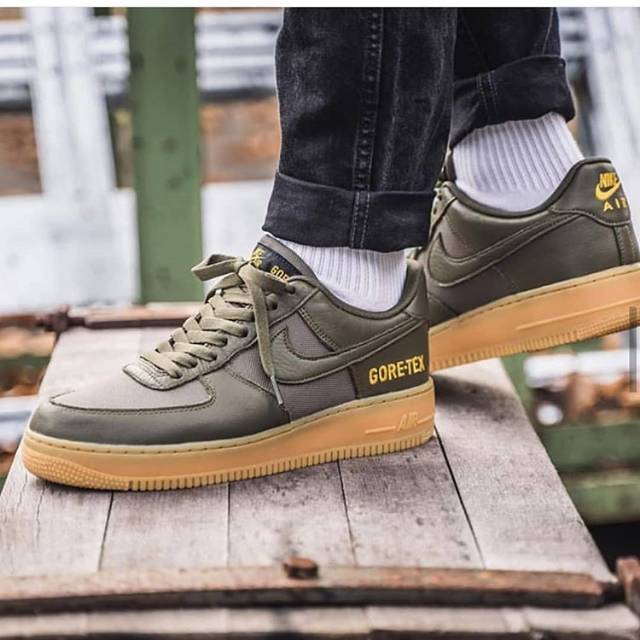 gore tex af1 green