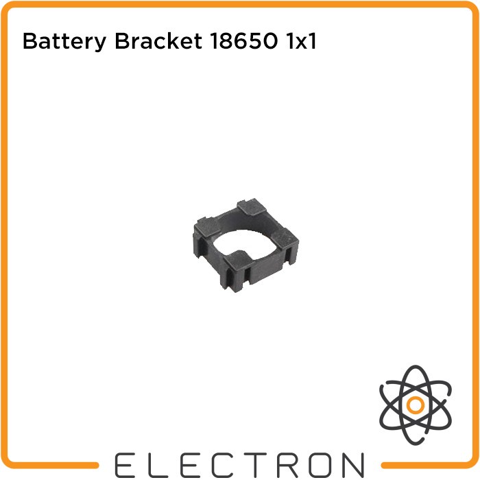 Battery Bracket 18650 1x1 Holder 1 Slot Baterai Li-ion Lithium Braket