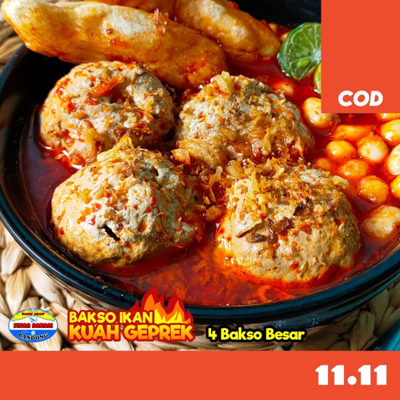 

BaksoIkanSinarBahari-bumbu Geprek-pedasgurih