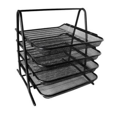 

Office & Stationery | Document Organizer | Document Tray 4 Tier / Rak Dokumen 4 Tingkat / Rak Perlengkapan Kantor | Best Seller