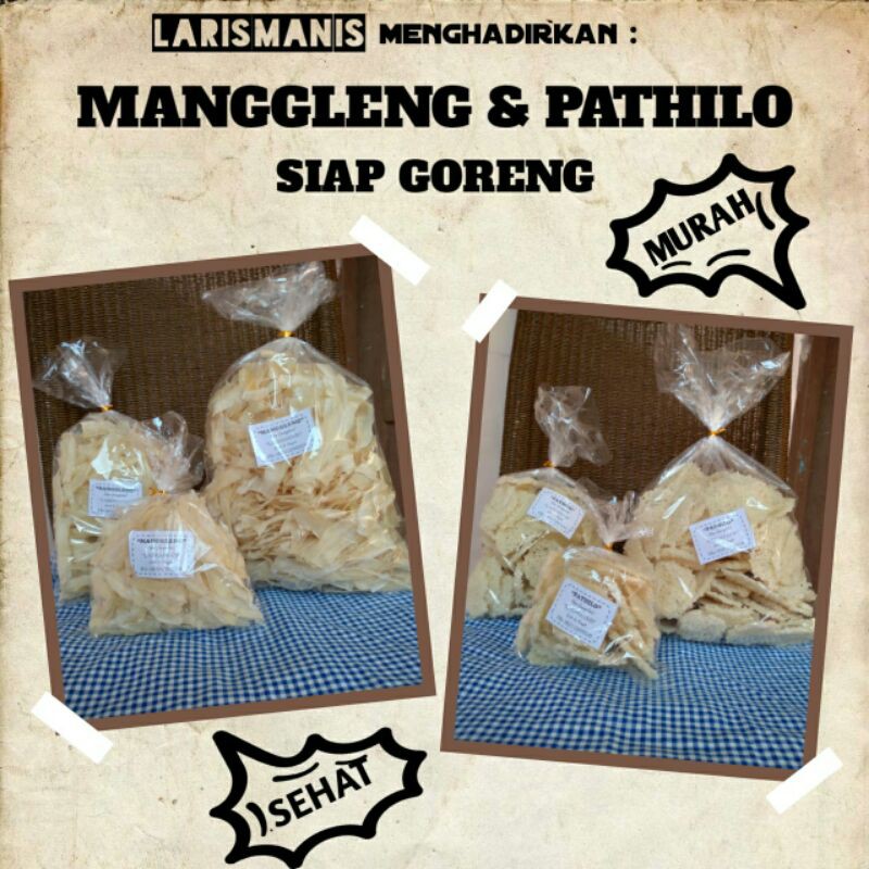 

(Manggleng - Pathelo -Criping) Cemilan / Makanan / Kriuk /Pedas / keripik / Snack / Cemilan sehat