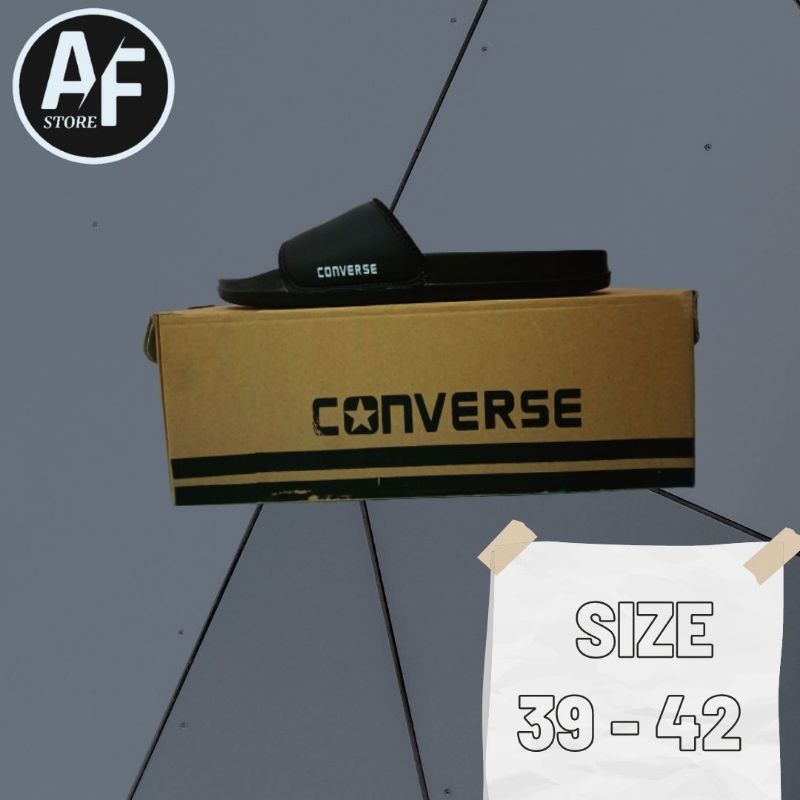 Sandal Converse Premium Pria Wanita Import Selop Sendal Elegan