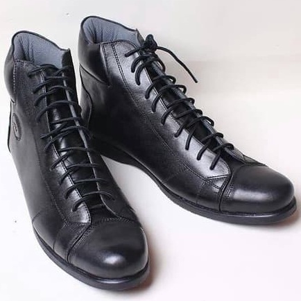 SEPATU BOOTS KULIT PRIA BOSTON HAIDO BLACK TOTOSURYO x BOSTON FOOTWEAR SEPATU KULIT BOOT ORIGINAL