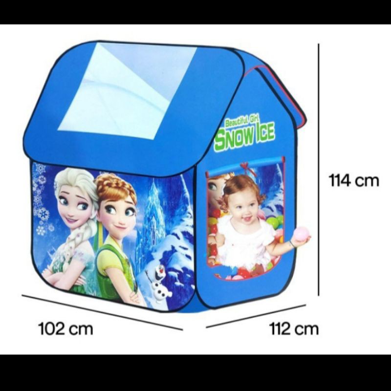 Tenda Rumah Frozen Besar / Tenda Anak Besar