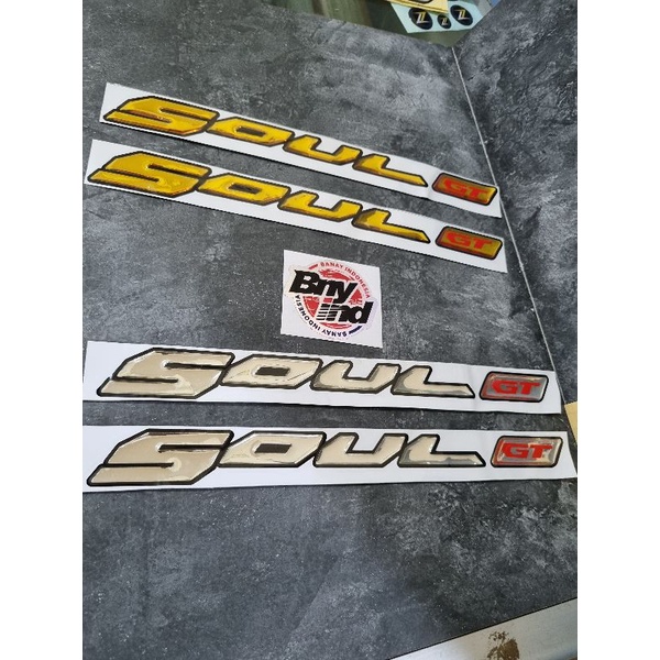 STICKER EMBLEM AOUL GT TIMBUL