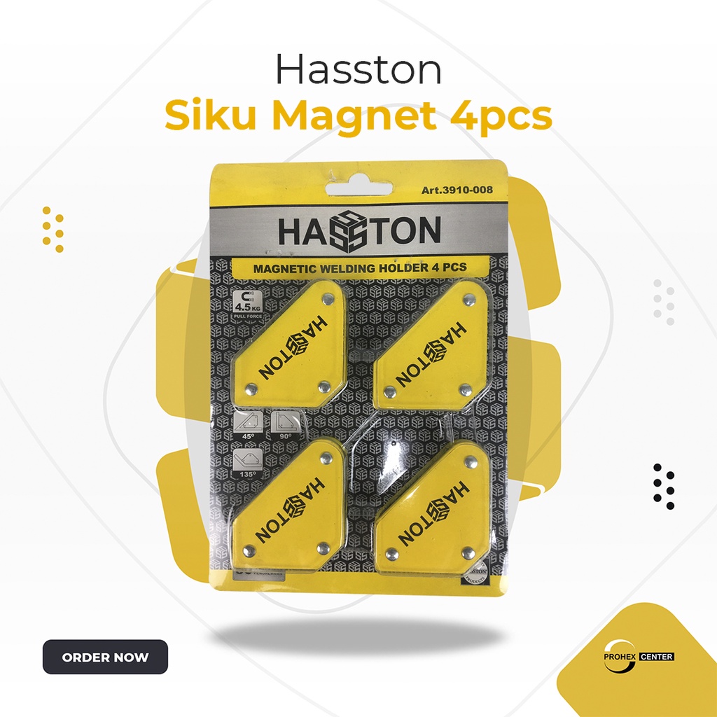 Siku Magnet Las Set 4 pcs / Magnetic Welding Holder Hasston