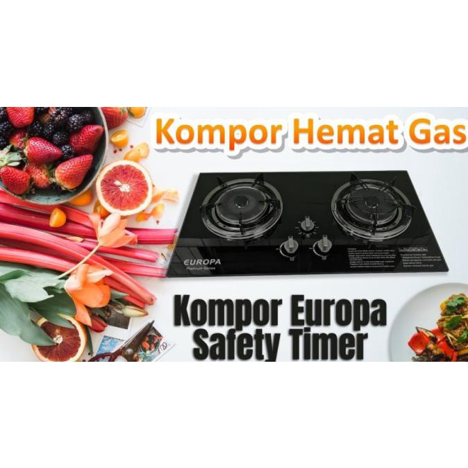Kompor Tanam EUROPA Safety Timer / Kompor infrared Platinum Series