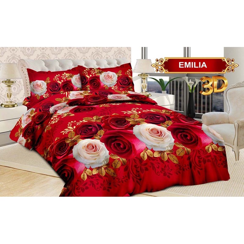 (BISA COD) SPREI BONITA DISPERSE 3D UK 180*200 CM