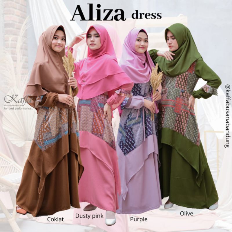 dress Aliza Kaffa busana