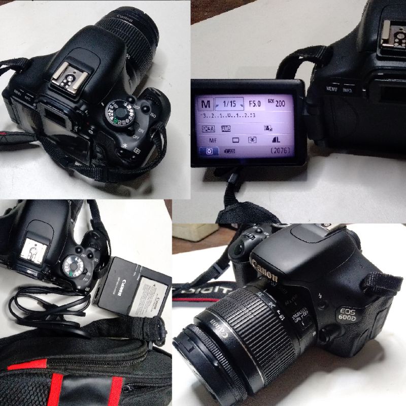 Kamera Bekas Canon 600D