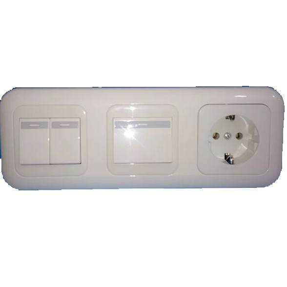 Saklar Seri Engkel Stop Tanam Panasonic WEJP 7823W + WEJ 5531 + WEJ 5541 + WEJ 30029 + WEJ 1121-7