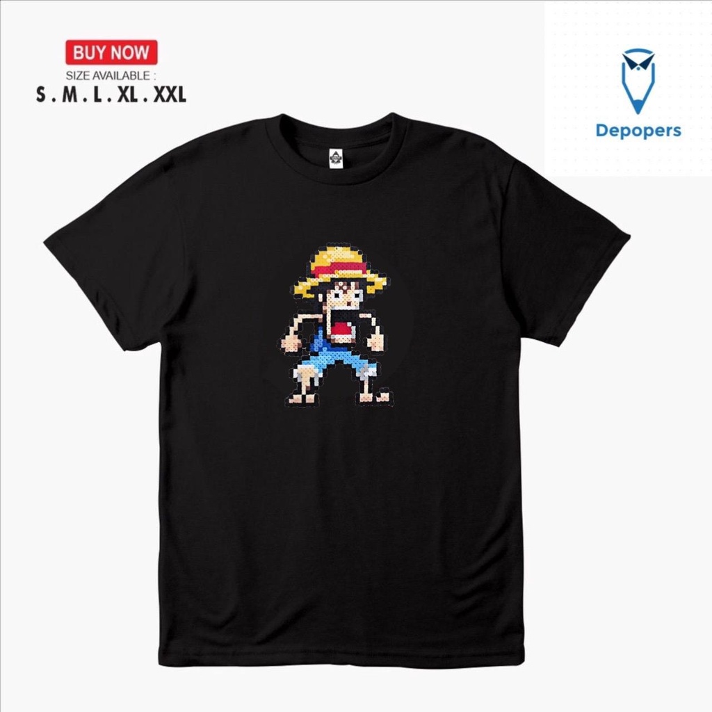 Kaos One Piece Luffy Art / One Piece Luffy Mode Nika