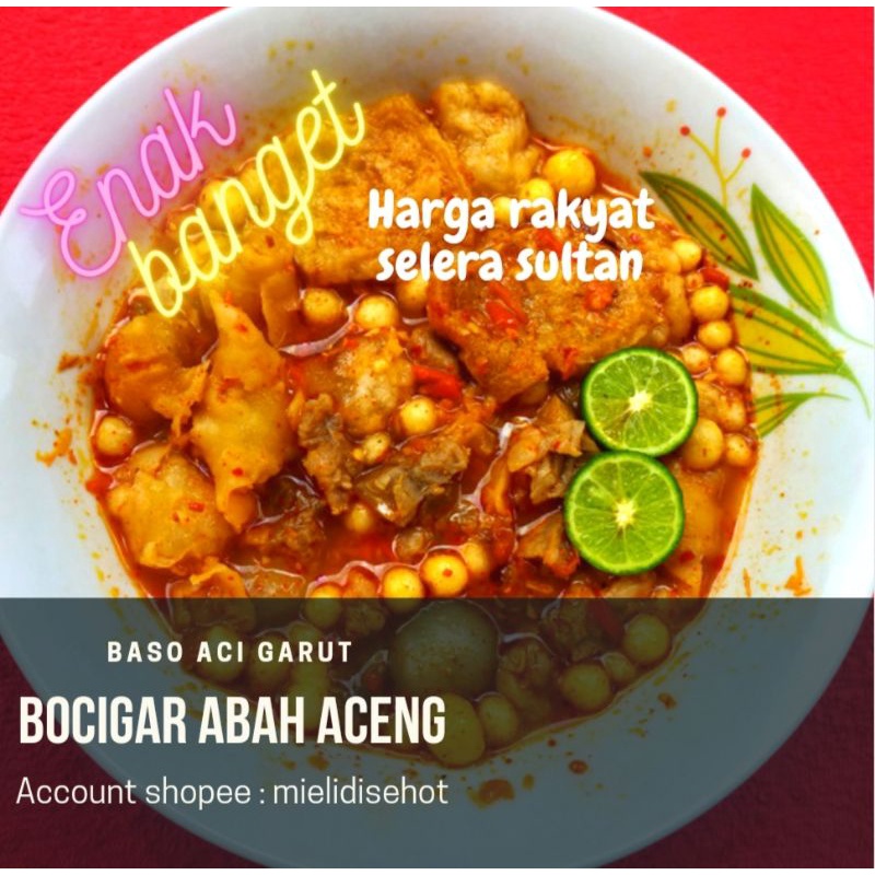 

BASO ACI ABAH ACENG GARUT A.K.A BOCIGAR Termurah Bikin Nagih