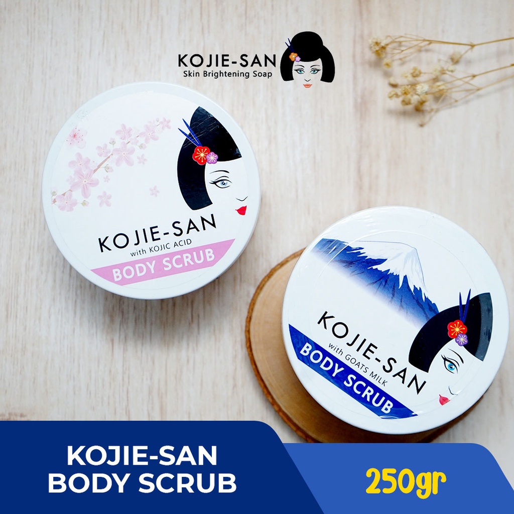 Kojie San Scrub Whitening I Kojic Acid I Glow Skin