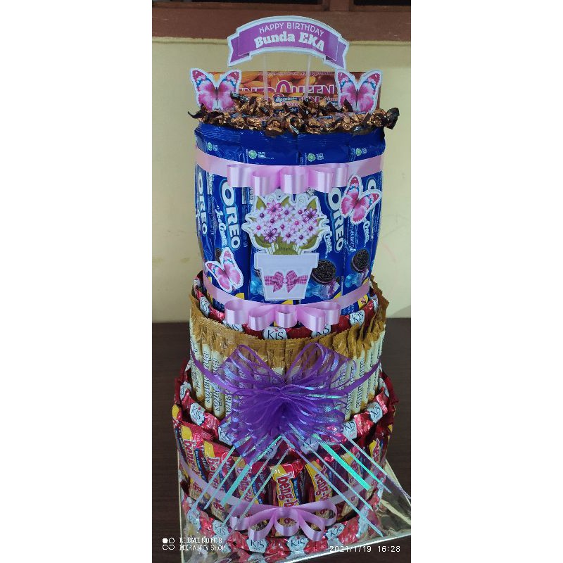 

Cake Snack / kue snack /snack ulang tahun