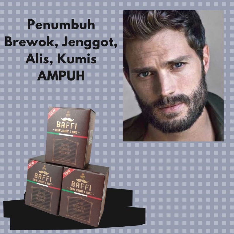 Penumbuh Brewok Jenggot Alis Kumis Ampuh