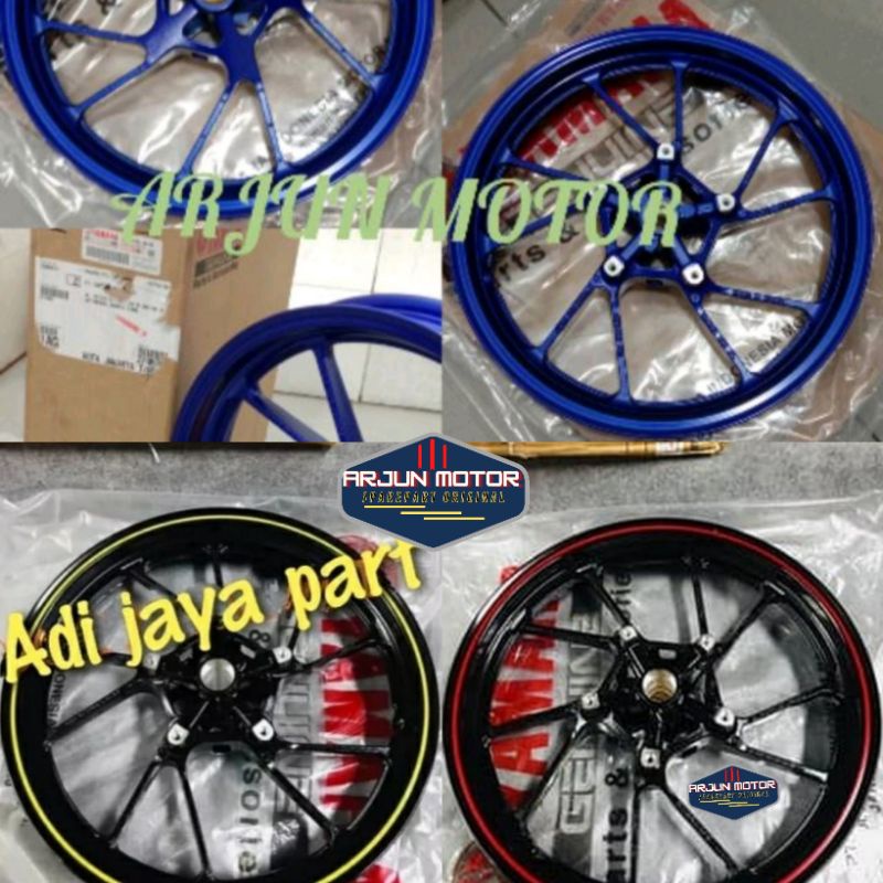 velg racing depan new r15 vva v3 original yamaha 100%