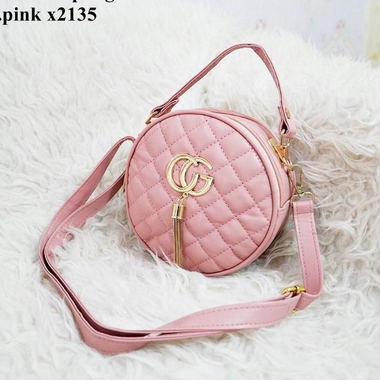 Terkini BSA Tas Wanita Branded Selempang Cewek Sling Bag Korea Slingbag Korean Style Slempang Remaja