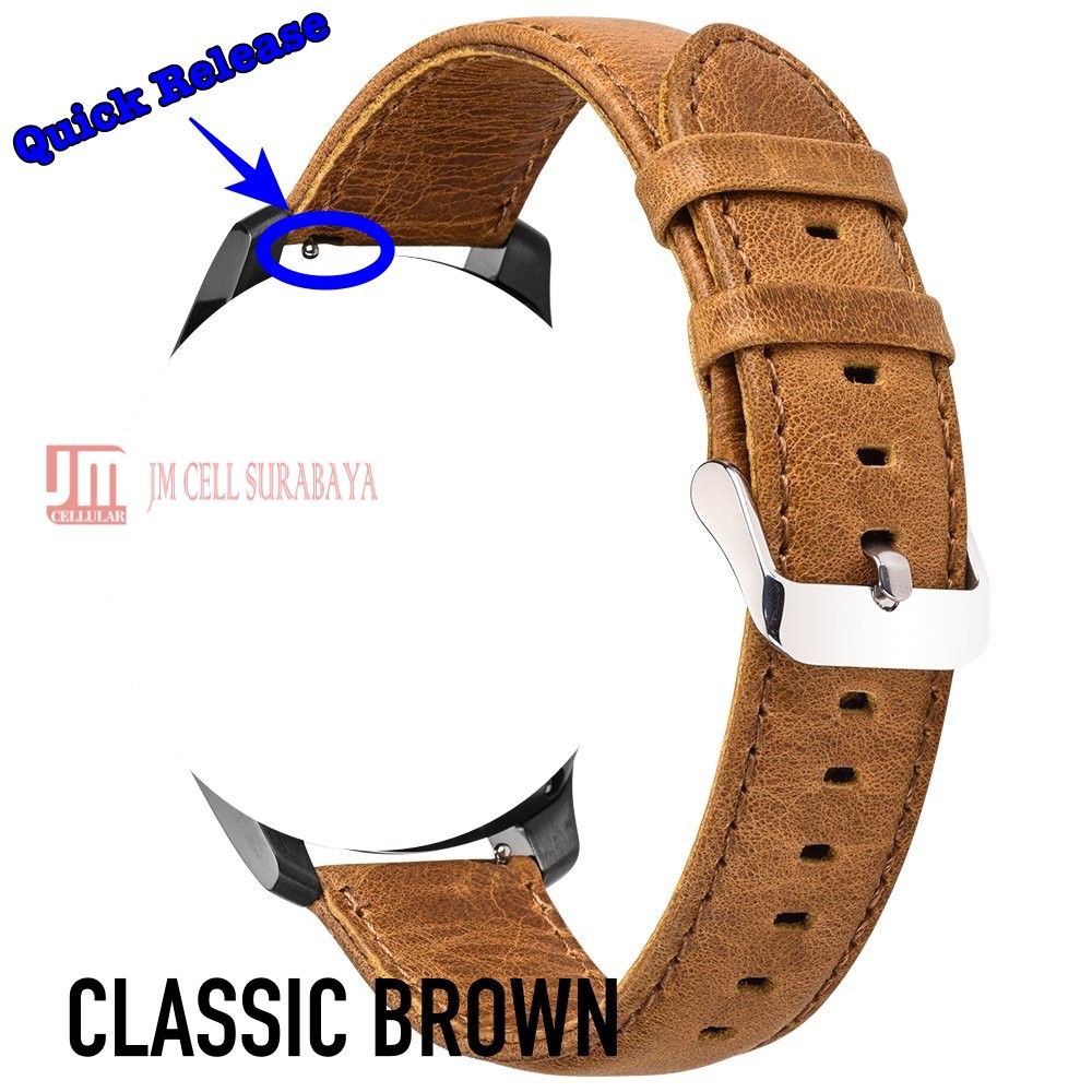 Tali Genuine Leather Strap - Garmin Vivoactive 4 45mm (Bukan 4s)