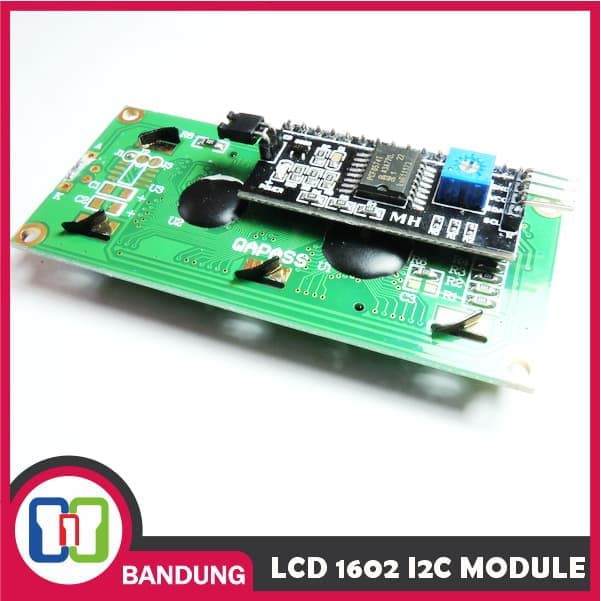 LCD 1602 CHAR BLUE BACKLIGHT WITH I2C SERIAL INTERFACE MODULE