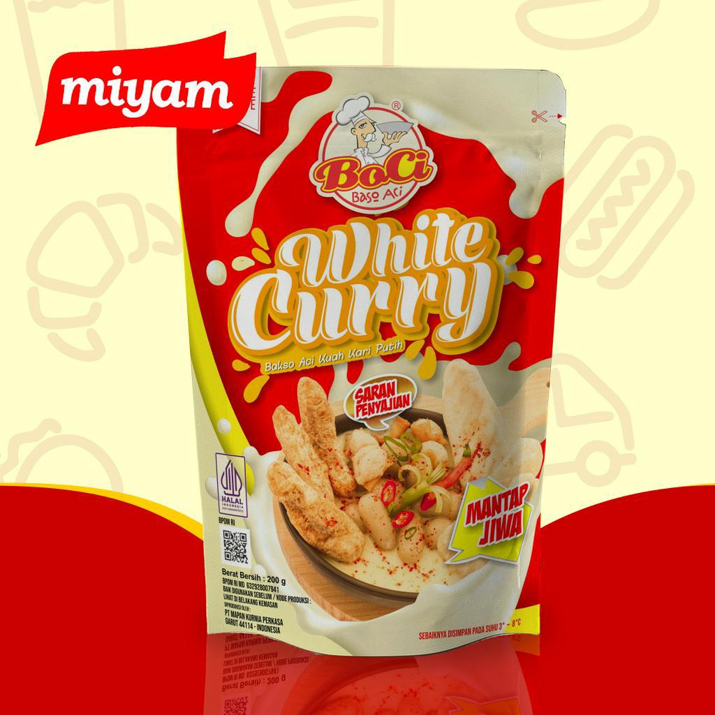 

Baso aci boci white curry