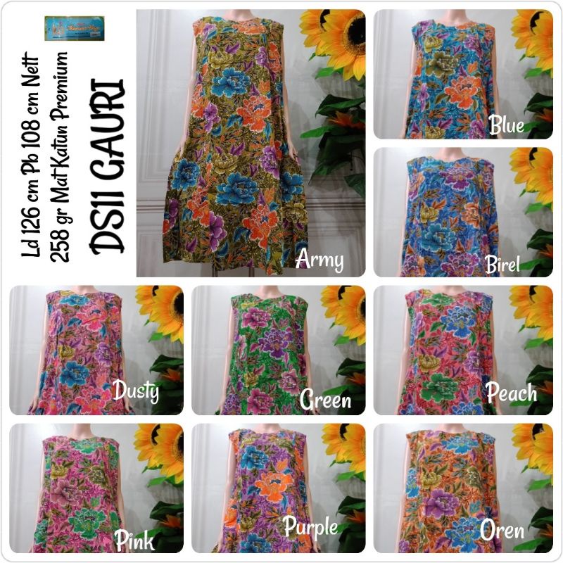 Daster Kencana Ungu Kencono Wungu Label Biru Asli Original busui | Daster kencana Ungu Polos | Daste