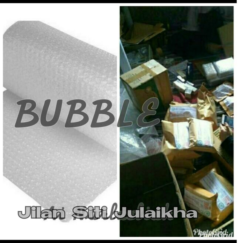 

Buble Wrap untuk tambahan packing agar lebih aman