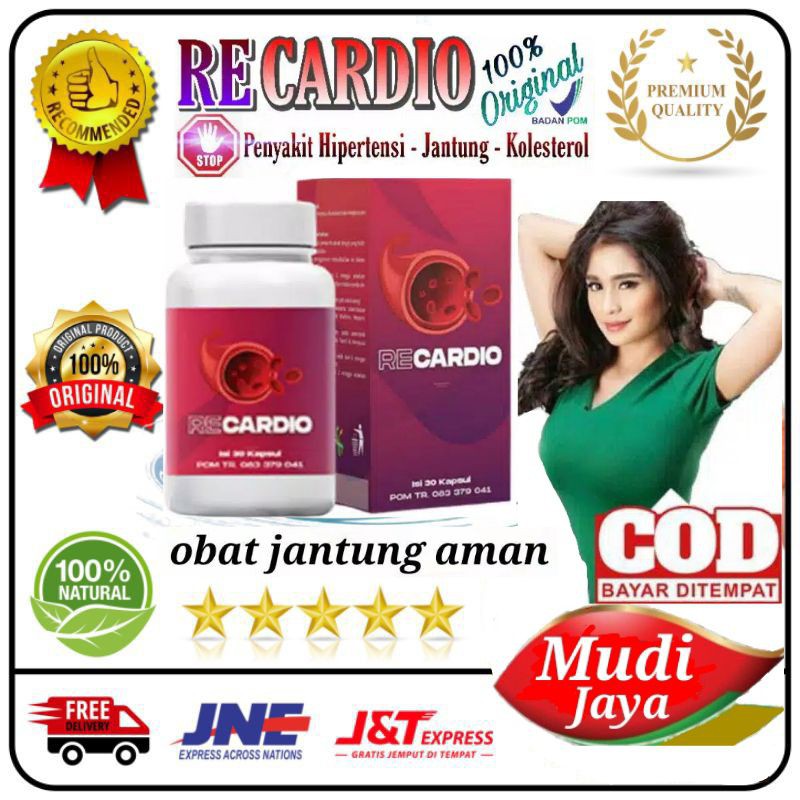 RECARDIO ASLI ORIGINAL OBAT HIPERTENSI OBAT JANTUNG HERBAL