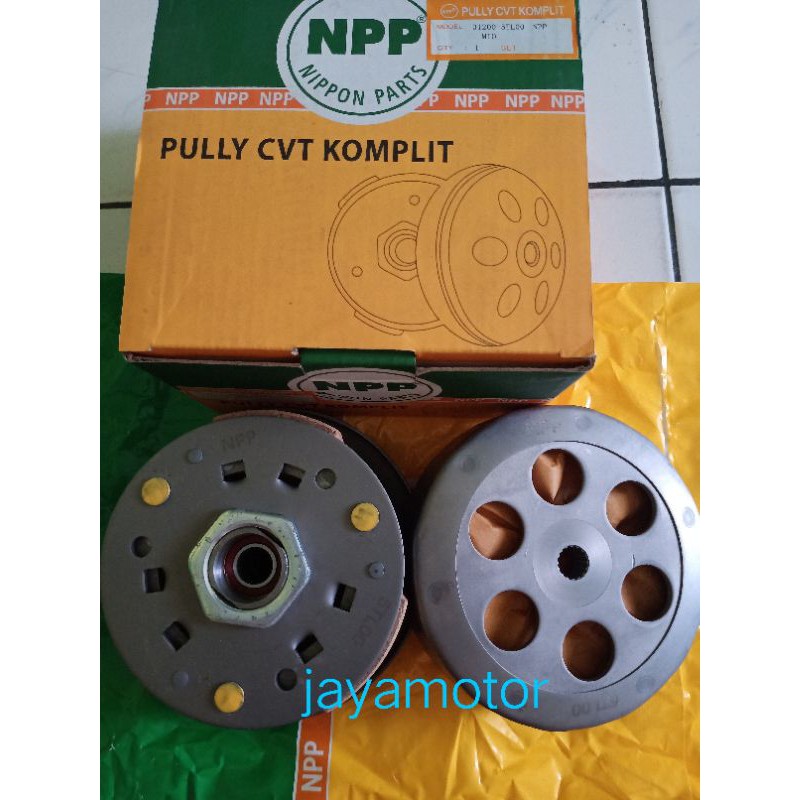 Pully cvt komplit Mio Sporty Mio Smile Mio Soul Fino Karbu Nouvo Original NPP