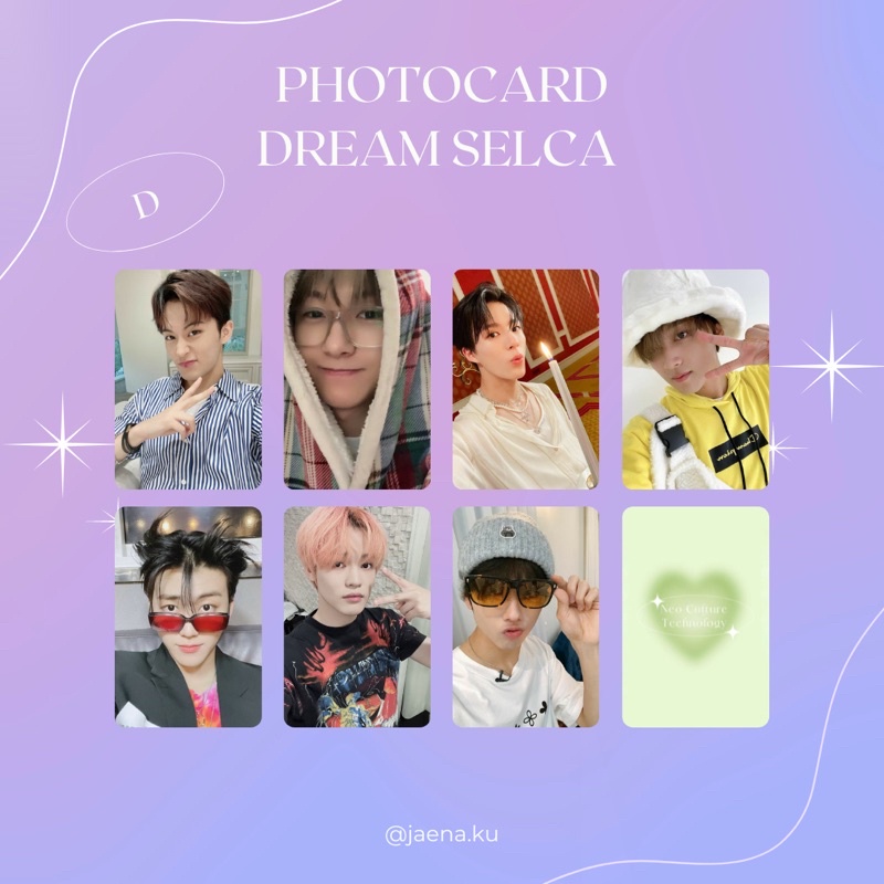 [NCT DREAM] PHOTOCARD NCT DREAM SELCA #1 ‼️BACA DESKRIPSI‼️