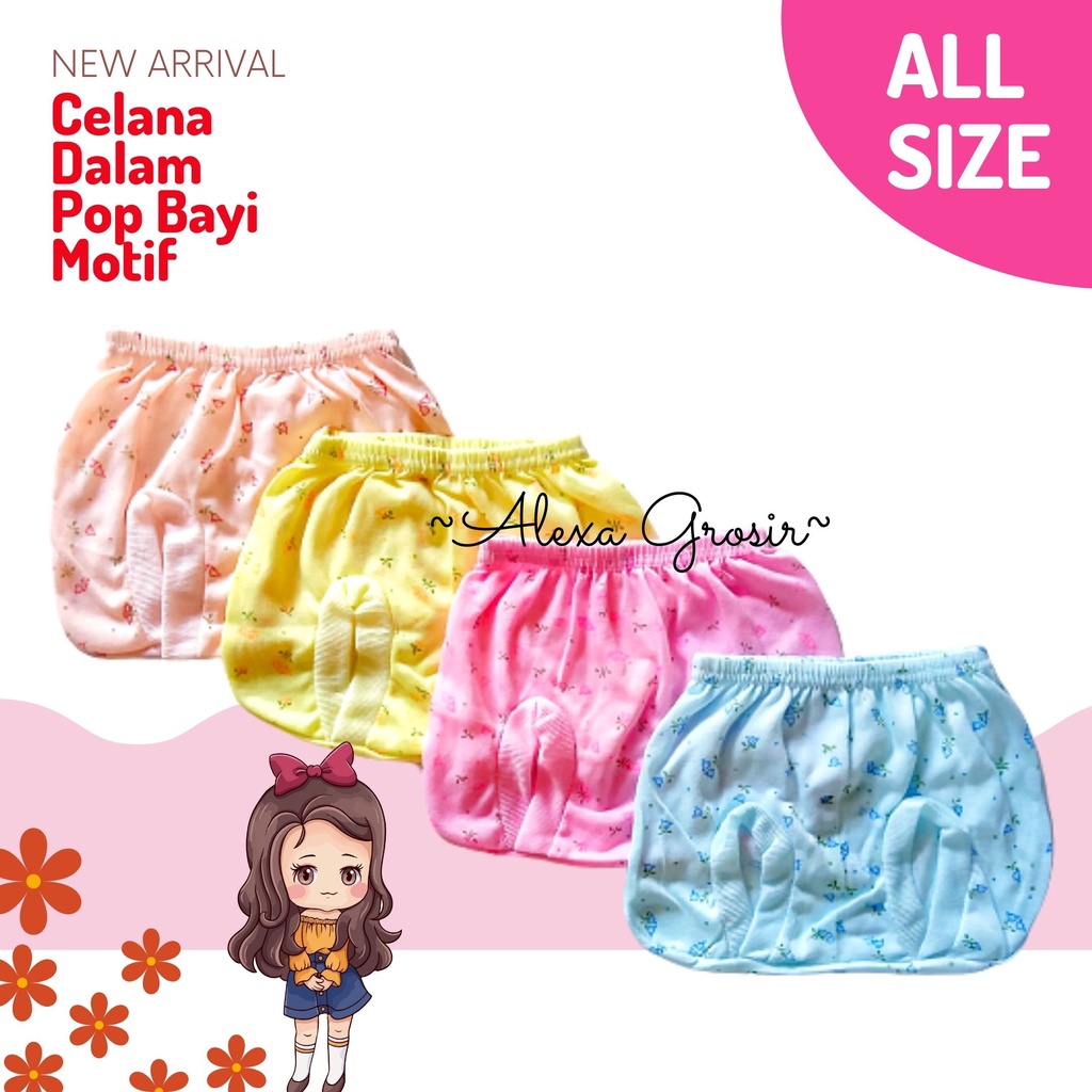 Celana Pop bayi MOTIF BINTIK Celana Kacamata bayi OB OBRAL
