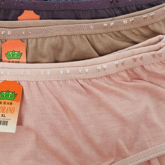 Model Baru 1 Lusin Cd Celana Dalam Wanita Viorano Murah Ukuran Besar Big Size Jumbo / Grosir Cd Cewe