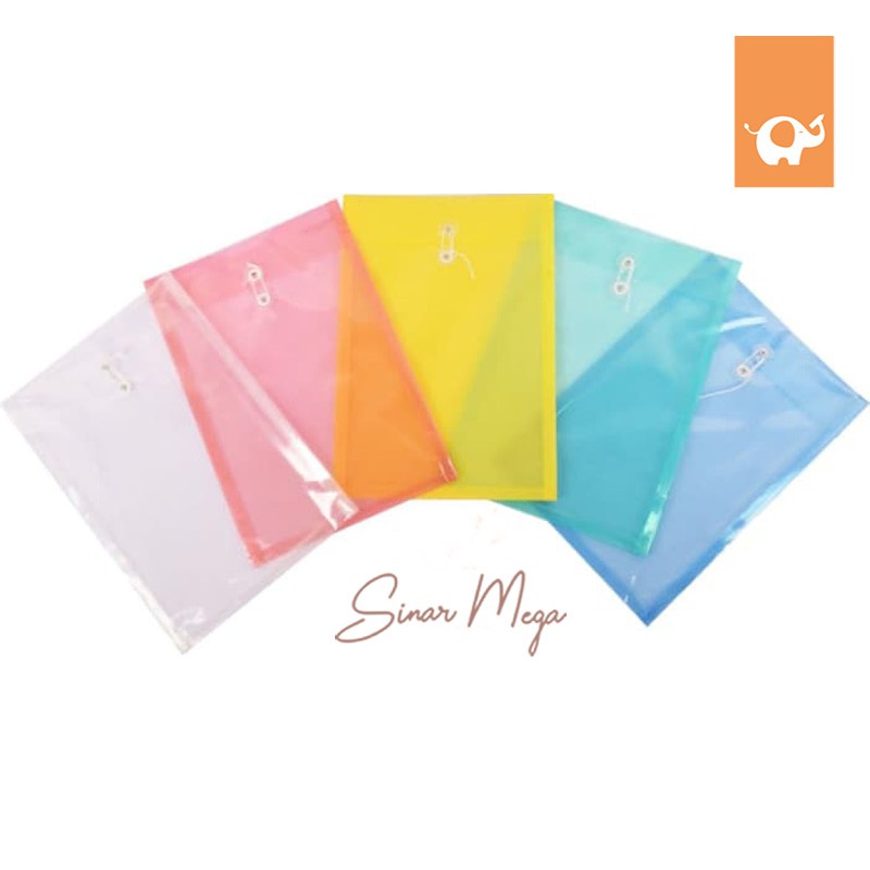  Map  Tali Clear Plastik Varian Warna  Warni  Murah Shopee 