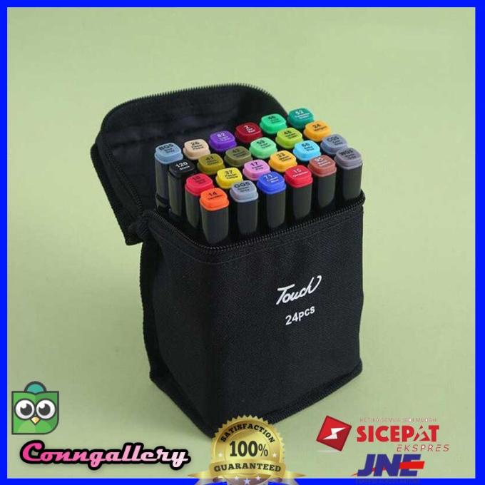 

Spidol Dual Side Fine Art Brush Pen Art Marker Set