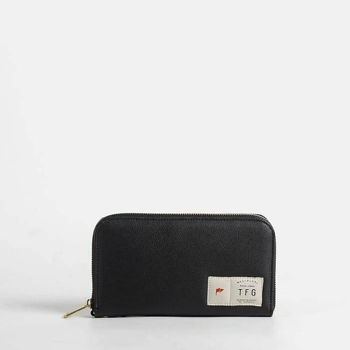 Wallet business 201 black leather TFG ORIGINAL