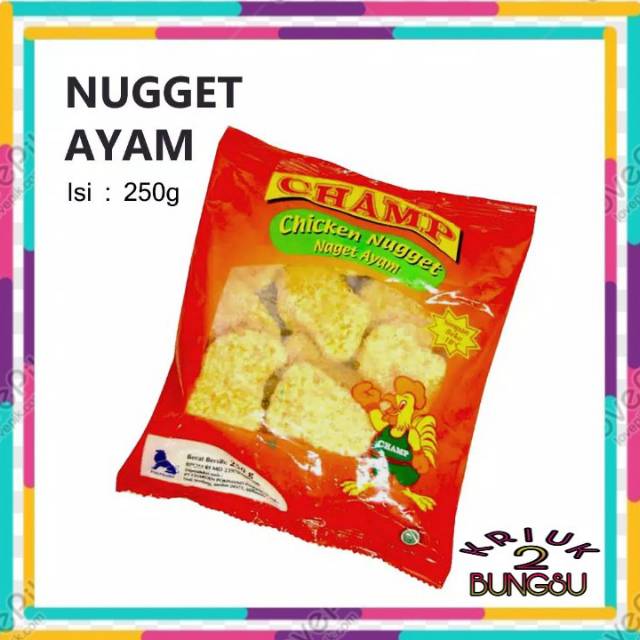 

Champ Chicken Nugget/250 gram