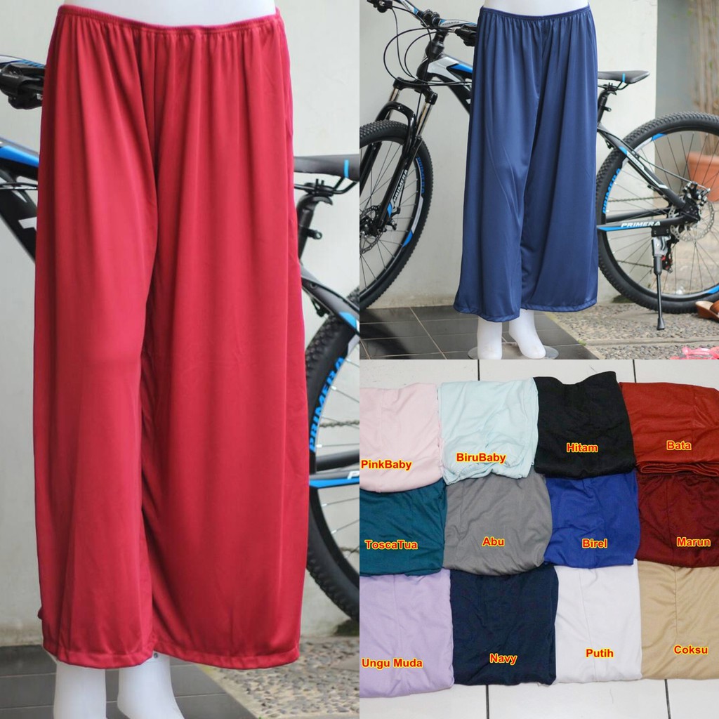  Kulot  Inner Jumbo  Celana  Inner XXL untuk Daleman atau 