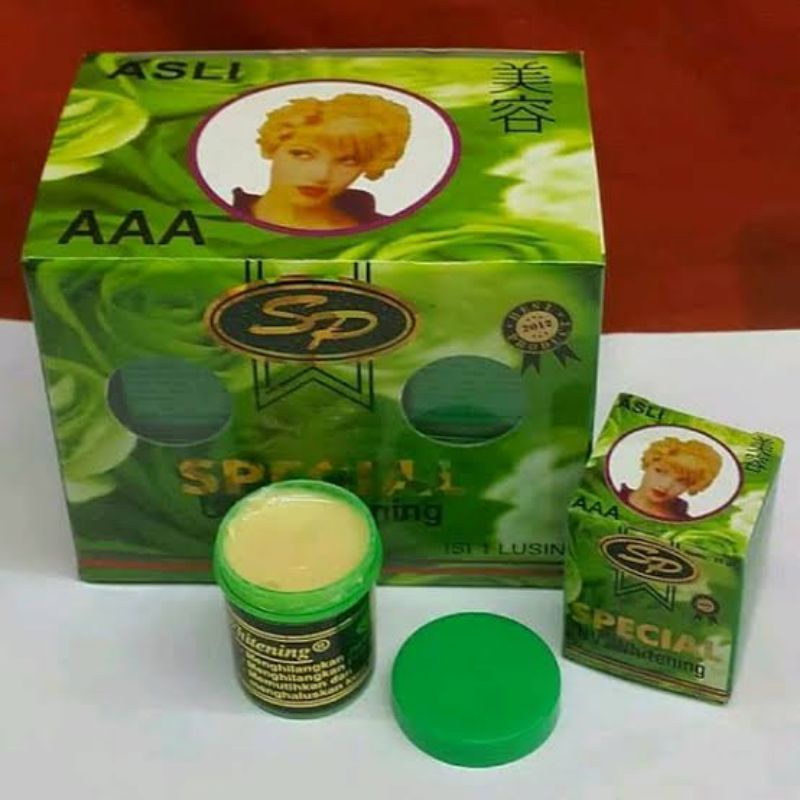 Aschosme Lusinan CREAM SP HIJAU Full Segel Grade AAA