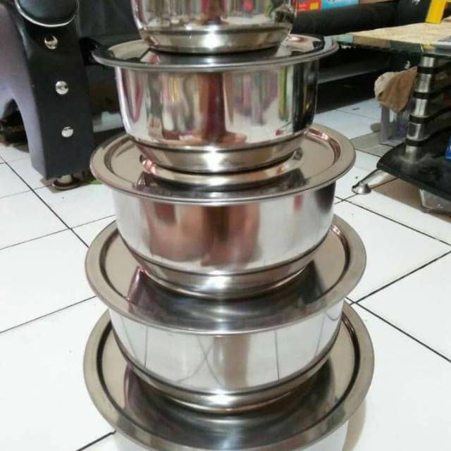 Panci india susun 5 pcs